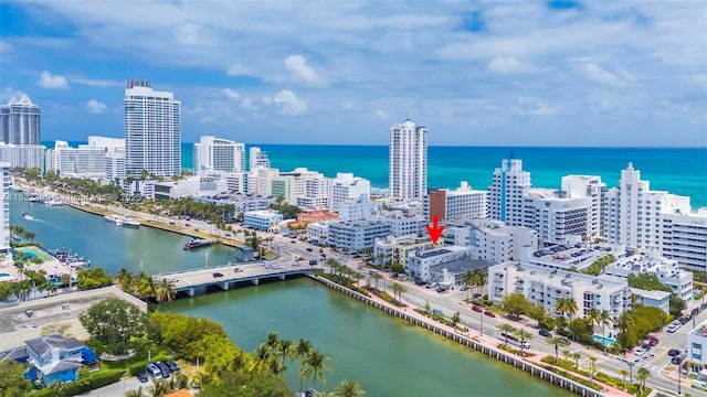 4015 Indian Creek Dr Unit 106, Miami Beach, FL 33140 - view of urban area featuring a nearby body of water and a notable bridge