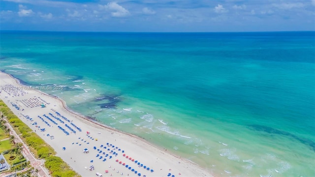 4015 Indian Creek Dr Unit 106, Miami Beach, FL 33140 - drone / aerial view of expansive beach