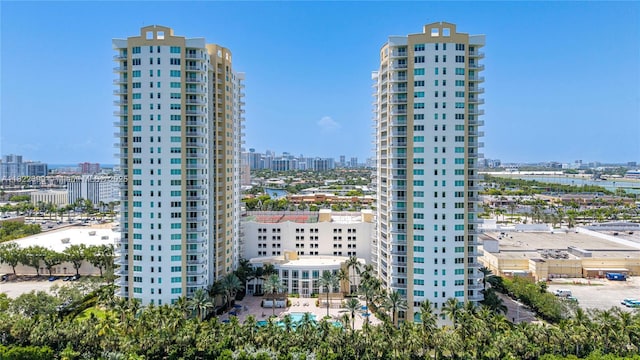 1755 E Hallandale Beach Blvd Unit 608E, Hallandale Beach, FL 33009 - view of building exterior featuring a view of city