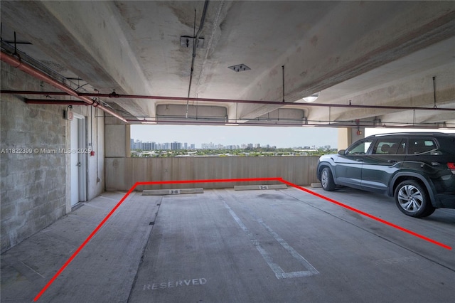 1755 E Hallandale Beach Blvd Unit 608E, Hallandale Beach, FL 33009 - view of parking deck