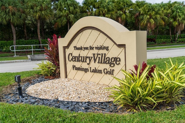 12500 SW 5th Ct Unit 112M, Pembroke Pines, FL 33027 - view of community / neighborhood sign