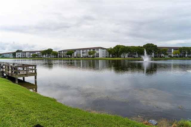 12500 SW 5th Ct Unit 112M, Pembroke Pines, FL 33027 - dock area with a water view