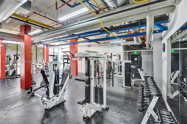 780 NE 69th St Unit T-1A, Miami, FL 33138 - view of exercise room