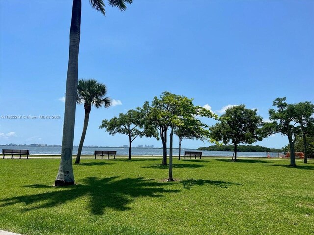 780 NE 69th St Unit T-1A, Miami, FL 33138 - view of community with a yard and a water view