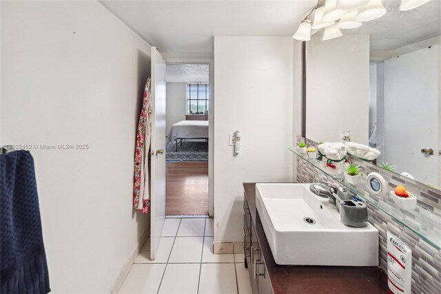 13499 Biscayne Blvd Unit 703, North Miami, FL 33181 - bathroom featuring vanity and tile patterned floors