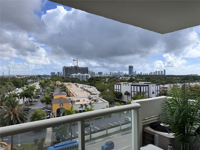 13499 Biscayne Blvd Unit 703, North Miami, FL 33181 - balcony with a view of skyline