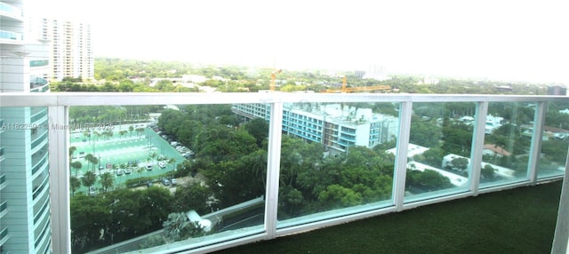 2101 Brickell Ave Unit 1711, Miami, FL 33129 - balcony with a view of city
