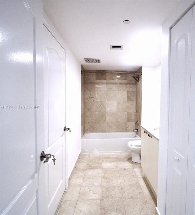 2101 Brickell Ave Unit 1711, Miami, FL 33129 - bathroom featuring washtub / shower combination and vanity