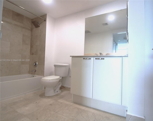 2101 Brickell Ave Unit 1711, Miami, FL 33129 - bathroom featuring  shower combination and vanity