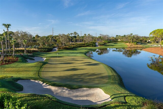 4650 Kittiwake Ct Unit 4650, Boynton Beach, FL 33436 - view of property's community featuring view of golf course, a water view, and view of wooded area