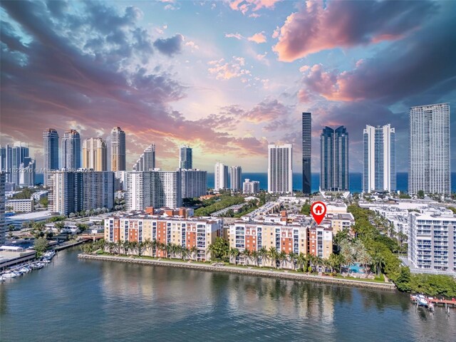 17100 N Bay Rd Unit 1904, Sunny Isles Beach, FL 33160 - skyline view featuring a nearby body of water