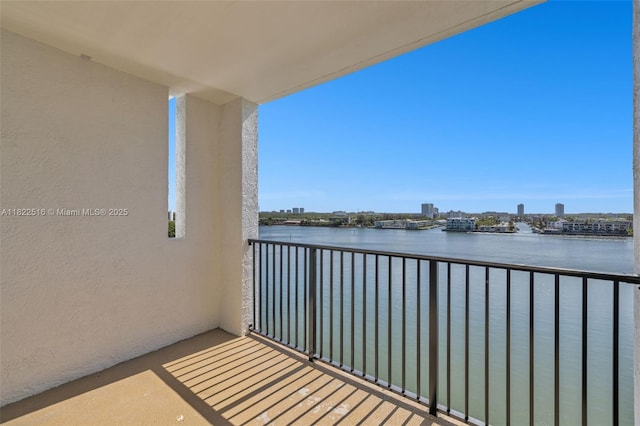 17100 N Bay Rd Unit 1904, Sunny Isles Beach, FL 33160 - balcony with a water view