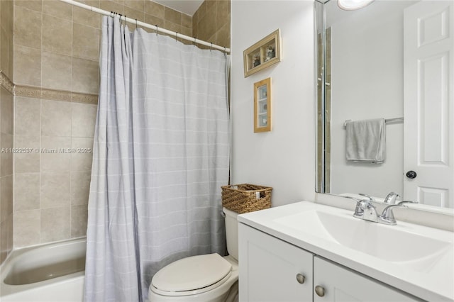 13006 SW 196th St, Miami, FL 33177 - full bath with vanity and shower / bathtub combination with curtain