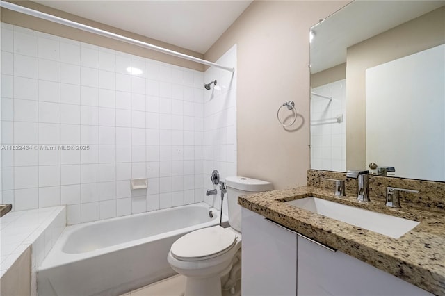 9408 SW 156th Pl, Miami, FL 33196 - full bathroom featuring vanity and shower / bath combination