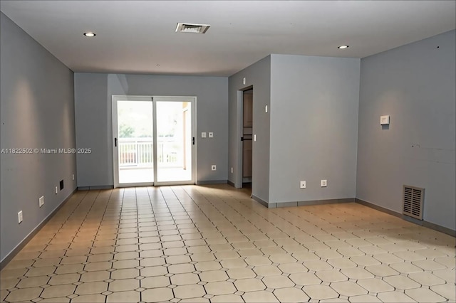 22115 SW 58th Ave, Boca Raton, FL 33428 - spare room featuring recessed lighting