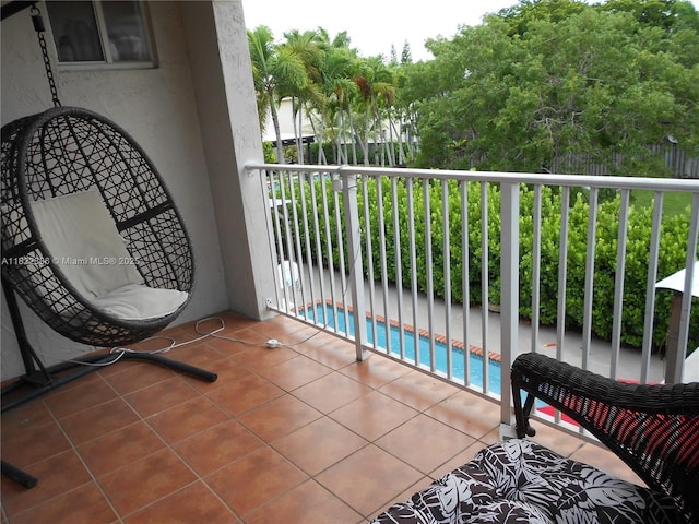12940 SW 142nd Ter, Miami, FL 33186 - balcony featuring view of pool