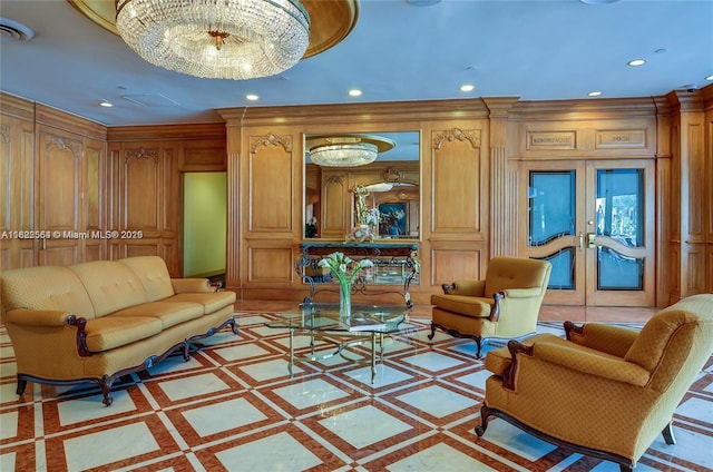 700 Biltmore Way Unit 1216, Coral Gables, FL 33134 - common area with recessed lighting and ornamental molding