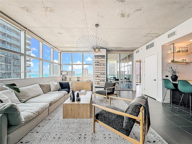 3301 NE 1st Ave Unit H1215, Miami, FL 33137 - sunroom featuring plenty of natural light and a city view