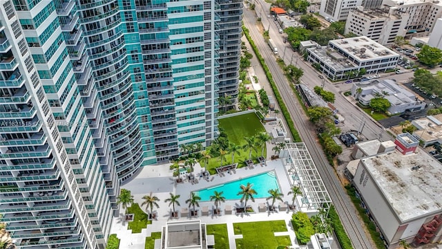 3301 NE 1st Ave Unit H1215, Miami, FL 33137 - view of urban area with a pool
