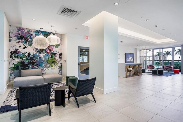3301 NE 1st Ave Unit H1215, Miami, FL 33137 - building lobby with recessed lighting