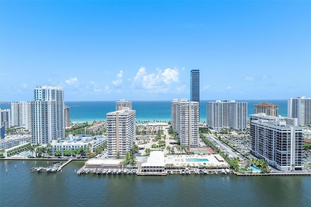 1965 S Ocean Dr Unit 6Q, Hallandale Beach, FL 33009 - view of urban area with a large body of water