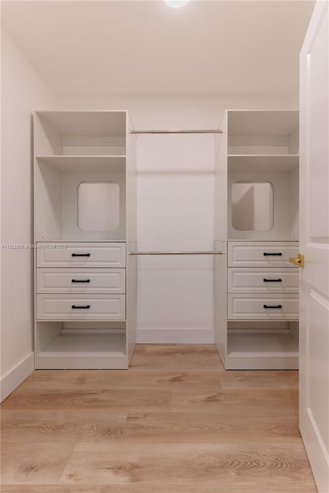 view of closet