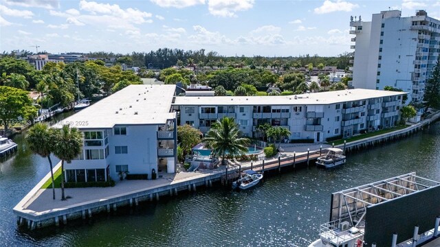 13105 Ixora Ct Unit 302, North Miami, FL 33181 - aerial view of a nearby body of water and apartment complex