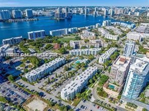 17570 Atlantic Blvd Unit 119, Sunny Isles Beach, FL 33160 - aerial overview of property's location featuring a large body of water and nearby urban area