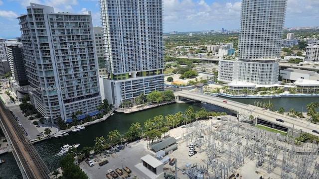 90 SW 3rd St Unit 3010, Miami, FL 33130 - view of urban area featuring a nearby body of water and a notable bridge