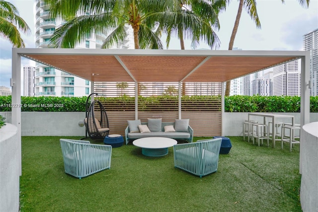 90 SW 3rd St Unit 3010, Miami, FL 33130 - view of patio