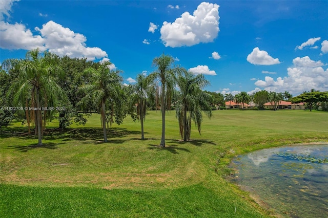 2489 Eagle Watch Ln, Weston, FL 33327 - view of property's community with a water view and a lawn