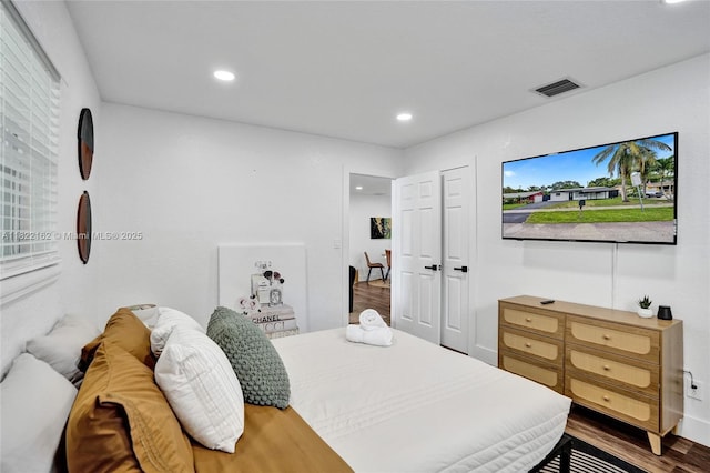1772 SW 43rd Ave, Fort Lauderdale, FL 33317 - bedroom featuring wood finished floors and recessed lighting