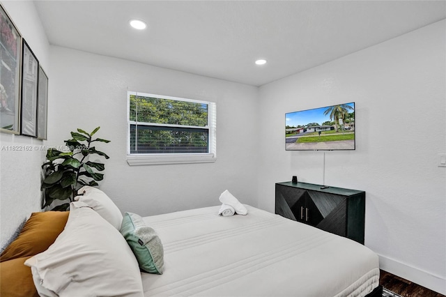 1772 SW 43rd Ave, Fort Lauderdale, FL 33317 - bedroom with wood finished floors and recessed lighting