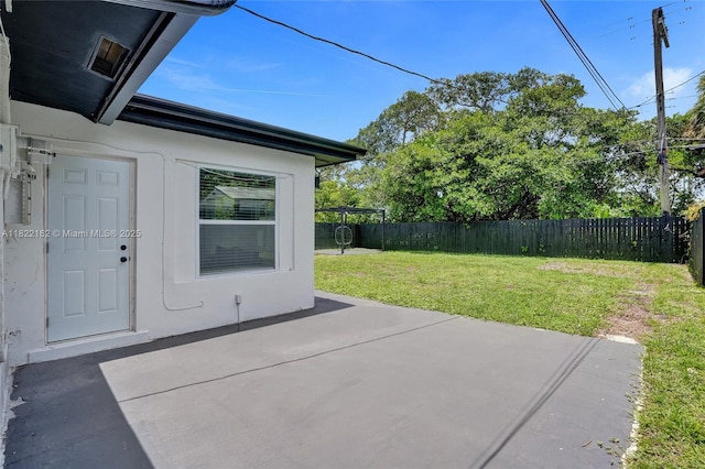 1772 SW 43rd Ave, Fort Lauderdale, FL 33317 - fenced backyard with a patio