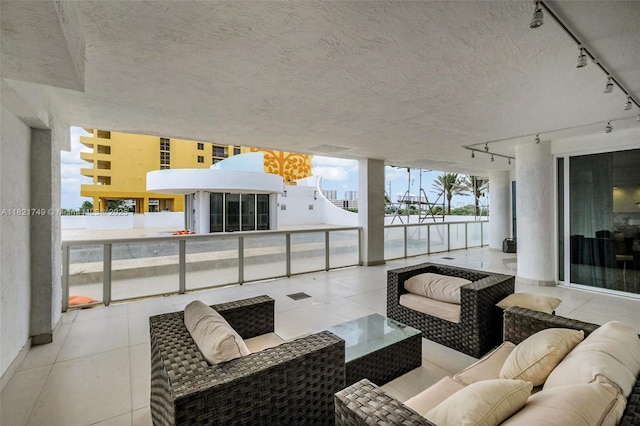 16425 Collins Ave Unit 311, Sunny Isles Beach, FL 33160 - patio / terrace with an outdoor living space