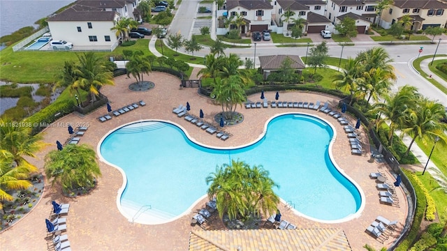 3557 W 94th Ter, Hialeah, FL 33018 - view of pool featuring a residential view