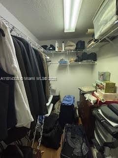 126 Chestnut Cir, Royal Palm Beach, FL 33411 - walk in closet with wood finished floors