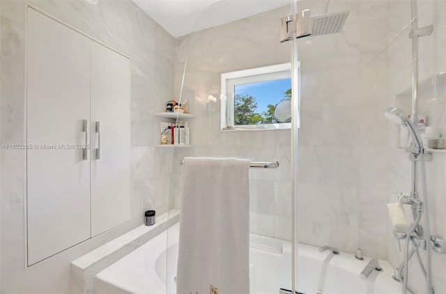 11230 SW 69th Ct, Pinecrest, FL 33156 - bathroom with enclosed tub / shower combo