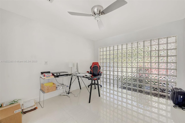 11230 SW 69th Ct, Pinecrest, FL 33156 - misc room featuring ceiling fan