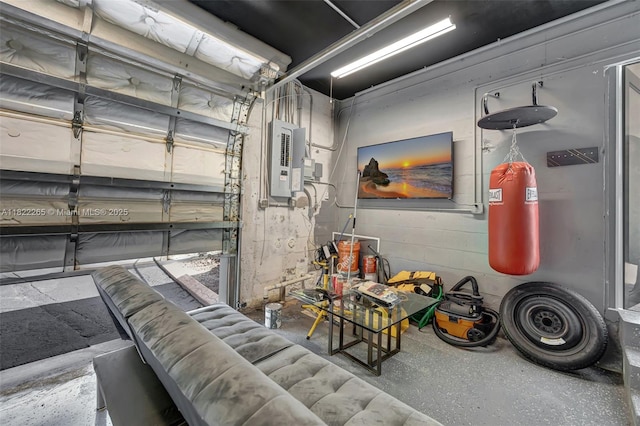 11230 SW 69th Ct, Pinecrest, FL 33156 - garage with electric panel
