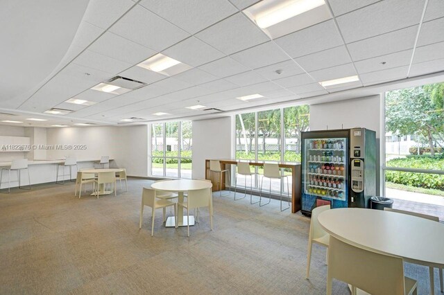600 Three Islands Blvd Unit 615, Hallandale Beach, FL 33009 - view of carpeted dining area
