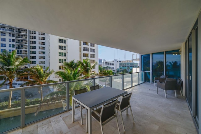 3101 S Ocean Dr Unit 404, Hollywood, FL 33019 - balcony with a city view