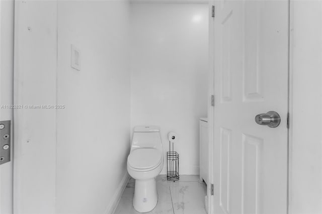 27645 SW 163rd Ave, Homestead, FL 33031 - bathroom with marble finish flooring and baseboards