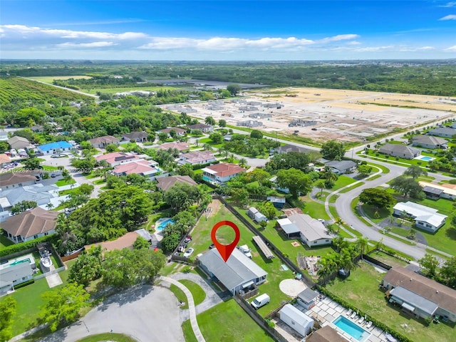 27645 SW 163rd Ave, Homestead, FL 33031 - aerial overview of property's location featuring nearby suburban area