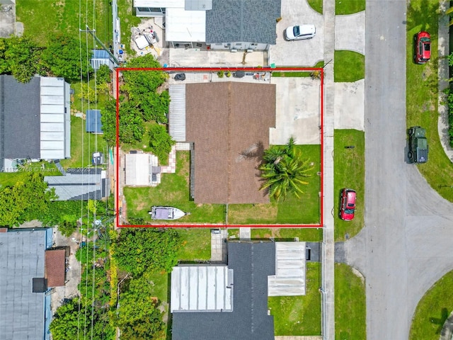 28540 SW 146th Ave, Homestead, FL 33033 - aerial overview of property's location with property parcel outlined