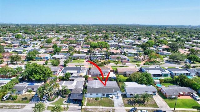 7950 NW 174th Ter, Hialeah, FL 33015 - aerial view of property's location with nearby suburban area