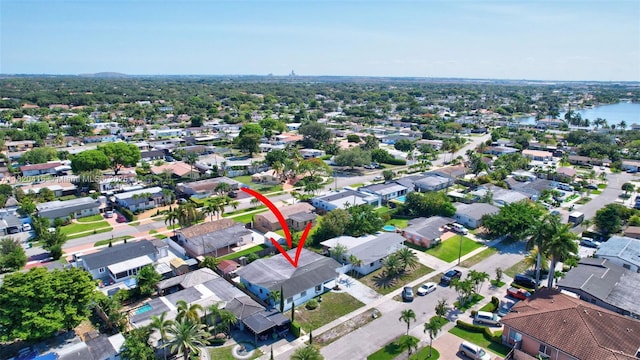 7950 NW 174th Ter, Hialeah, FL 33015 - aerial view of property and surrounding area featuring nearby suburban area
