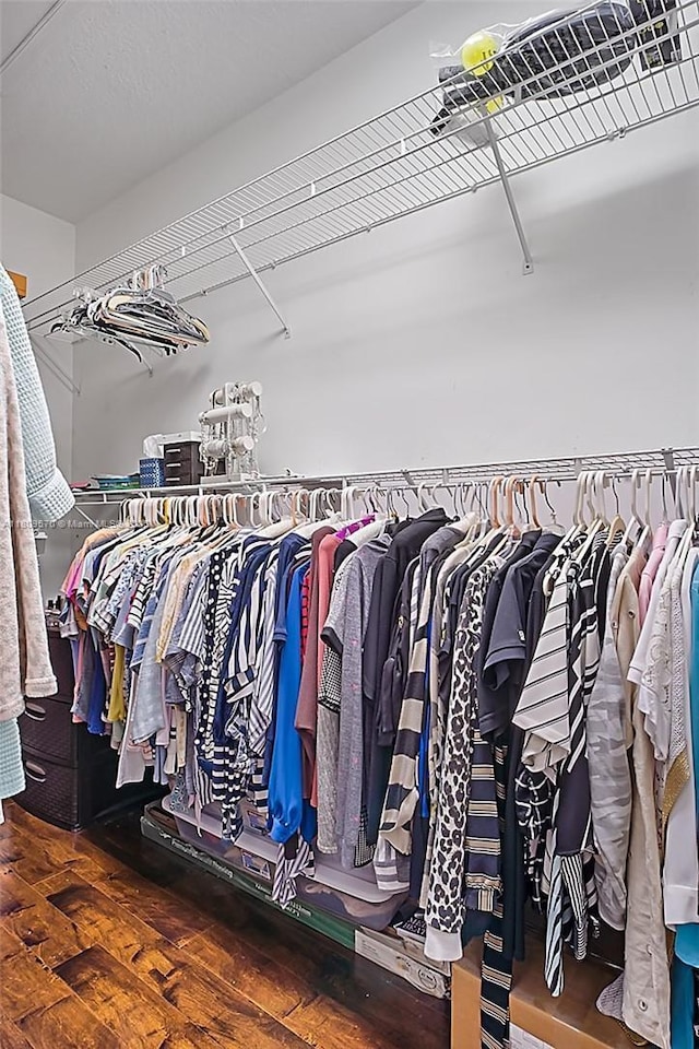 6807 NW 66th Way, Parkland, FL 33067 - walk in closet featuring wood finished floors