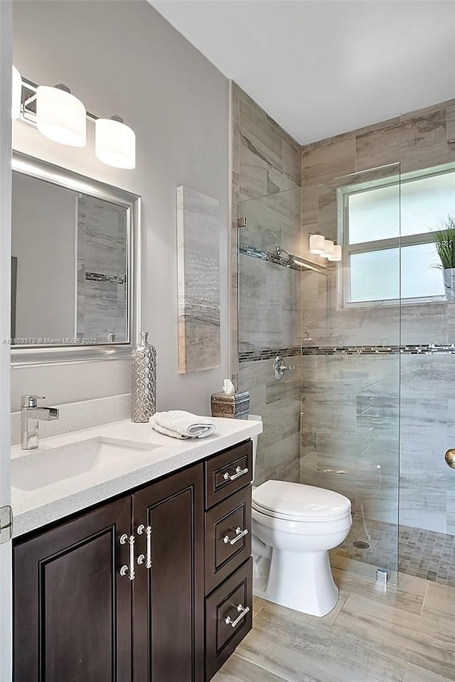 6807 NW 66th Way, Parkland, FL 33067 - bathroom with vanity and tiled shower