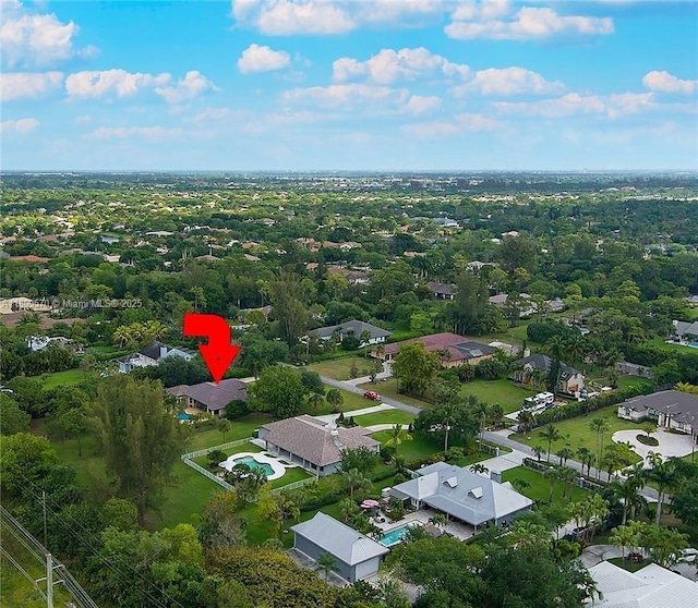 6807 NW 66th Way, Parkland, FL 33067 - aerial overview of property's location featuring nearby suburban area